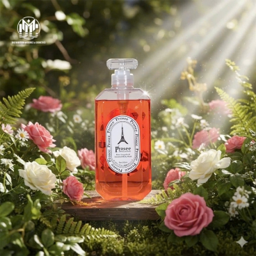 Combo 2 Sữa tắm Prosee PM5 hương nước hoa 800ml màu hồng - Dương Ẩm, Thơm Mát