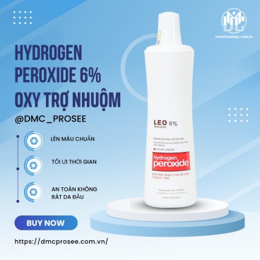 Oxy trợ nhuộm Leo cũ OL6 6% 1000ml - Hỗ trợ nhuộm tóc đều màu, mềm mượt