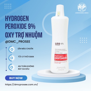 Oxy trợ nhuộm Leo cũ OL9 9% 1000ml - Hỗ trợ nhuộm tóc đều màu, mềm mượt