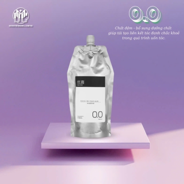 Chất đệm 0.0 – Bổ sung dưỡng chất tái tạo liên kết tóc, giúp tóc chắc khỏe và bóng mượt