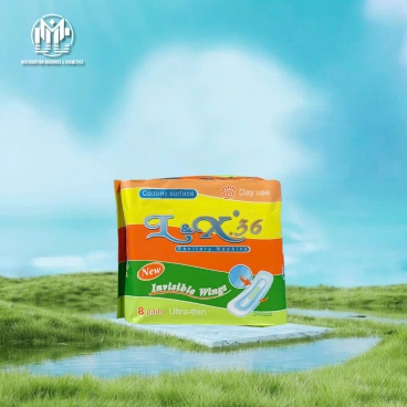 [Mua Combo 30 tặng Combo 30 Gói] Băng Vệ Sinh L&X 36 Cánh Tàng Hình 8 Miếng ( LX08)