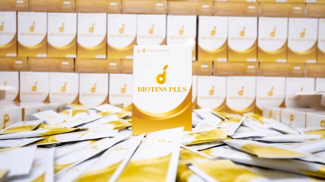 BiotinDH Plus Thải Độc Máu Hộp 10 Gói - Hỗ Trợ Thanh Lọc Cơ Thể & Cải Thiện Sức Khỏe Máu