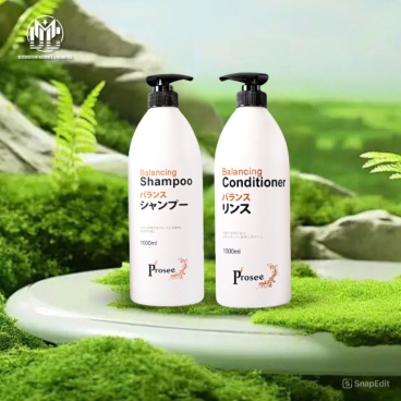 Combo 2 Cặp Dầu Gội Xả Prosee AS14/AC14 1000ml – Giải Pháp Chống Gàu & Làm Sạch Da Đầu Nhờn