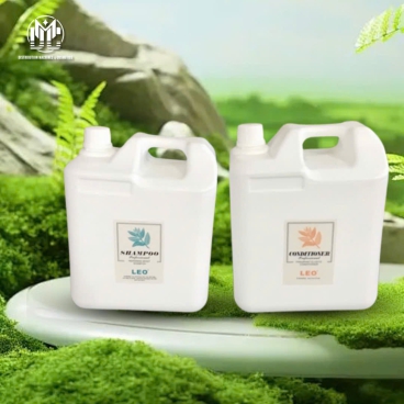 Cặp Dầu Gội Xả Leo GL4500/XL4500 Can 4500ml – Phục Hồi Tóc Hư Tổn, Cho Tóc Mềm Mượt