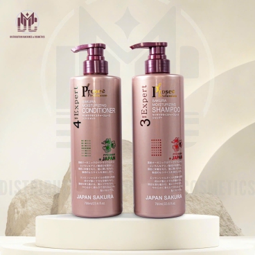 Combo 2 Cặp Gội Xả Prosee Sakura Tím PS4/PC4 Hương Mới 700ml– Cho Tóc Dầu, Giảm Bết Dính & Chống Rụng