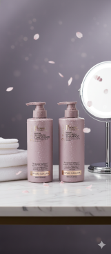 Combo 2 Cặp dầu gội xả PROSEE PS2/PC2 Hương cũ Sakura Moisturizing 500ml - Dành cho tóc dầu bết dính chống rụng