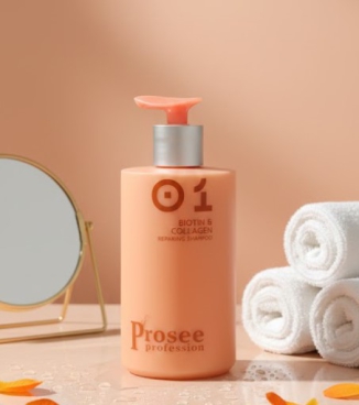 Dầu Gội Prosee Collagen IS-4 460ml – Phục Hồi Tóc Khô Xơ, Chẻ Ngọn & Gãy Rụng