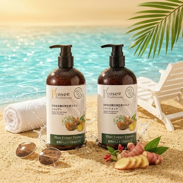 Dầu gội xả Prosee PS12/PC12 Dưỡng sinh Gừng 500ml – Dưỡng tóc khỏe, mềm mượt