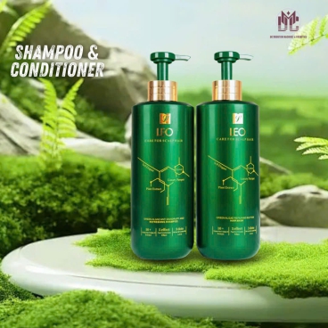 Cặp Dầu Gội  Xả Leo Xanh GLGR750/XLGR750 750ml – Giải Pháp Chống Gàu & Kiềm Dầu Hiệu Quả