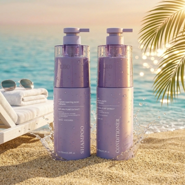 Cặp Dầu Gội Xả Leo Tím  GLT750/XLT750 – Phục Hồi Tóc Hư Tổn, Cho Tóc Mềm Mượt