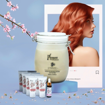 Bộ Hấp Thủy Tinh PH1 Prosee – Dưỡng Tóc Mềm Mượt, Bóng Khỏe & Giảm Xơ Rối