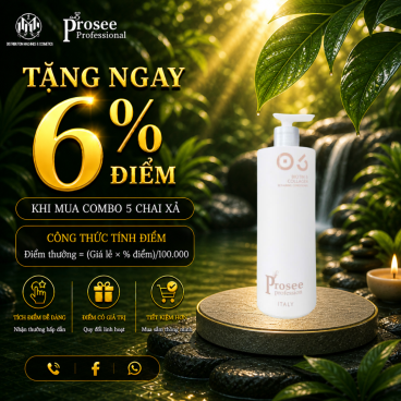 Combo 5 Dầu Xả Prosee IC-1 Collagen Biotin 730ml – Phục Hồi Tóc Khô Xơ, Giảm Gãy Rụng