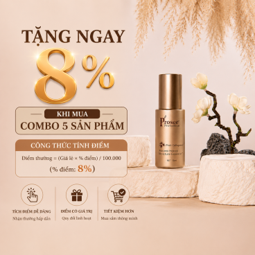 Combo 5  Serum Tinh Chất Vuốt Tóc PR3 Prosee 45ml – Siêu Mượt, Mềm Mượt & Dễ Tạo Kiểu
