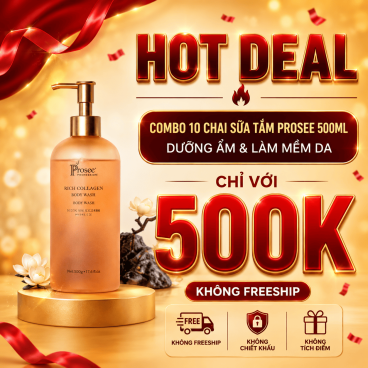 [Không Freeship]  Combo 10 chai sữa tắm 500ml PM7 Màu Hồng Hương Nước Hoa Cao Cấp, Dưỡng Ẩm Dịu Nhẹ